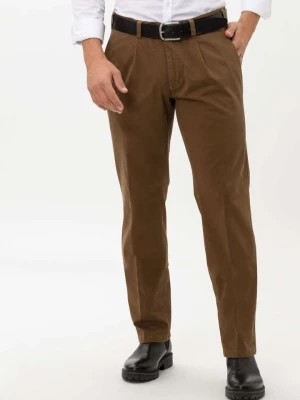 Zdjęcie produktu BRAX Spodnie "Luis" w kolorze brązowym rozmiar: W24