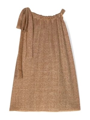 Zdjęcie produktu Brązowa Sukienka Lumiere Bez Rękawów Oseree