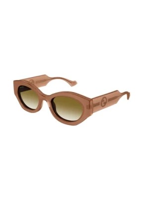 Zdjęcie produktu Brązowe Brązowe Okulary przeciwsłoneczne Gg1553S 004 Gucci