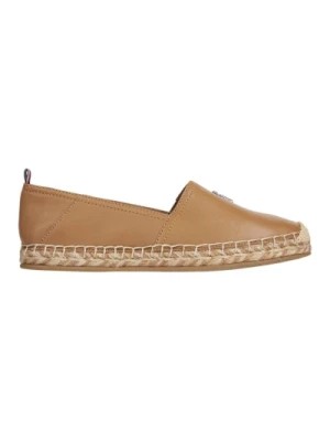 Zdjęcie produktu Brązowe Espadryle dla Kobiet Tommy Hilfiger