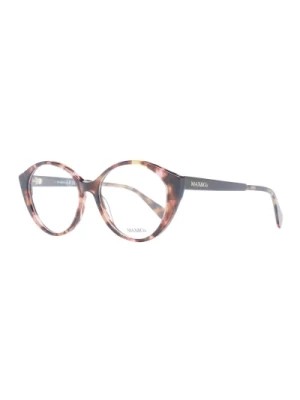 Zdjęcie produktu Brązowe Okrągłe Okulary Optyczne dla Kobiet Max & Co