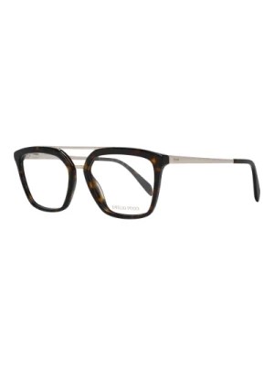 Zdjęcie produktu Brązowe Okulary Optyczne Damskie Stylowe Emilio Pucci