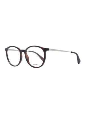 Zdjęcie produktu Brązowe Okulary Optyczne Panto dla Kobiet Max & Co