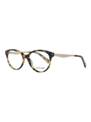 Zdjęcie produktu Brązowe Okulary Optyczne w Stylu Motyla Roberto Cavalli