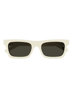 Zdjęcie produktu Brązowe Okulary Przeciwsłoneczne dla Kobiet Saint Laurent