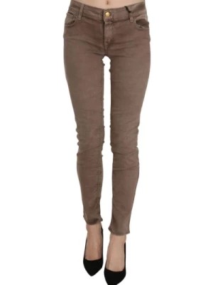 Zdjęcie produktu Brązowe Slim Fit Skinny Jeans Cycle