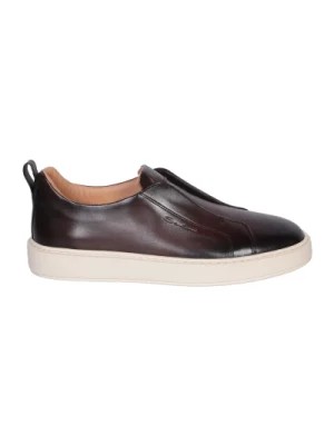 Zdjęcie produktu Brązowe Sneakersy Ss24 Santoni