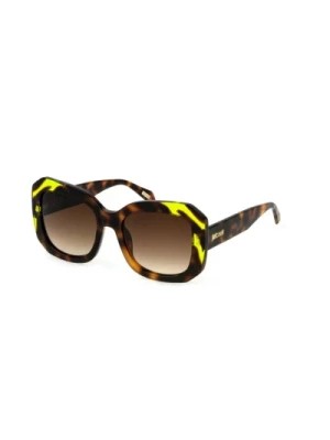 Zdjęcie produktu Brązowo-Zielona Havana Brązowy Gradient Okulary przeciwsłoneczne Just Cavalli