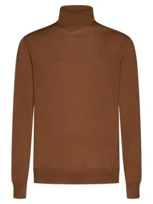 Zdjęcie produktu Brązowy Sweter z wełny D4.0