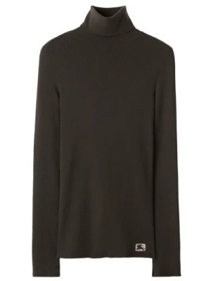 Zdjęcie produktu Brązowy Sweter z Wzorem Koniczyny Burberry