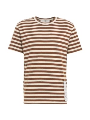 Zdjęcie produktu Brązowy T-shirt dla mężczyzn Amaránto