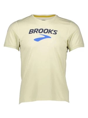 Zdjęcie produktu Brooks Koszulka sportowa "Graphic" w kolorze beżowym rozmiar: S