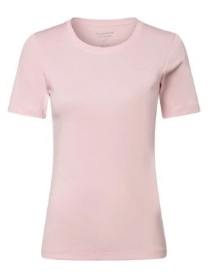 Zdjęcie produktu brookshire T-shirt damski Kobiety Bawełna różowy jednolity,
