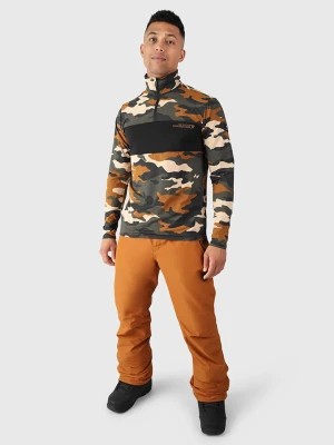 Zdjęcie produktu Brunotti Spodnie narciarskie "Footrail" w kolorze jasnobrązowym rozmiar: XL