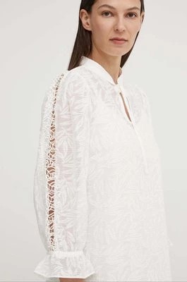 Zdjęcie produktu Bruuns Bazaar bluzka MacluraBBImiras blouse damska kolor biały gładka BBW3995