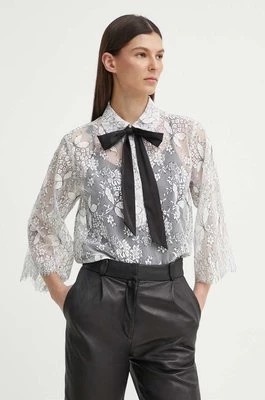 Zdjęcie produktu Bruuns Bazaar bluzka TuberosaBBFaya damska kolor biały wzorzysta BBW3836