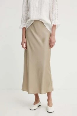 Zdjęcie produktu Bruuns Bazaar spódnica AcaciaBBJoane skirt kolor beżowy maxi prosta BBW3909