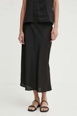Zdjęcie produktu Bruuns Bazaar spódnica AcaciaBBJoane skirt kolor czarny maxi prosta BBW3909
