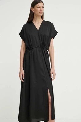 Zdjęcie produktu Bruuns Bazaar sukienka AcaciaBBGalina dress kolor czarny midi oversize BBW3908