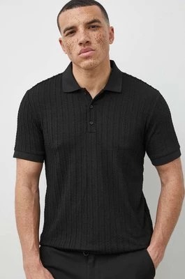 Zdjęcie produktu Bruuns Bazaar sweter męski kolor czarny lekki