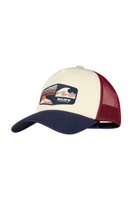 Zdjęcie produktu Buff czapka z daszkiem kolor beżowy wzorzysta 125363