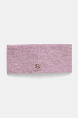 Zdjęcie produktu Buff opaska na głowę wełniana MERINO FLEECE kolor różowy 129451