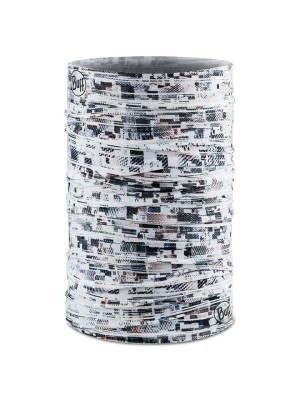 Zdjęcie produktu Buff Szal-koło "EcoStretch" w kolorze biało-czarnym - 53 x 23 cm rozmiar: onesize