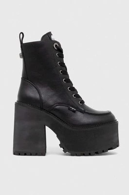 Zdjęcie produktu Buffalo botki Killah Lace Up Mid damskie kolor czarny na słupku 1622373