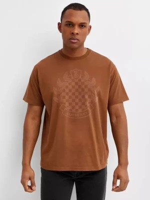 Zdjęcie produktu Burberry Bawełniany t-shirt z herbem w kratkę