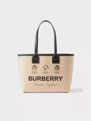 Zdjęcie produktu Burberry Beżowa torebka typu shopper London Small