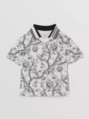 Zdjęcie produktu Burberry Children T-shirt polo w kwiatowy print rozmiar