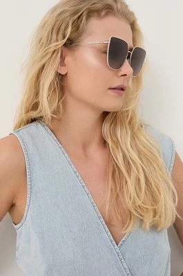 Zdjęcie produktu Burberry okulary przeciwsłoneczne ALEXIS damskie kolor szary 0BE3143