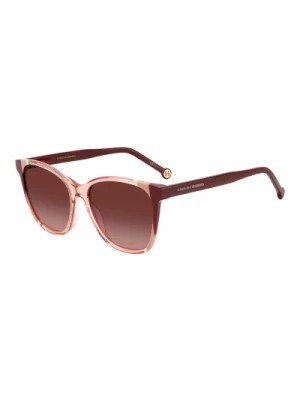 Zdjęcie produktu Burgund Nude/Pink Shaded Sunglasses Carolina Herrera