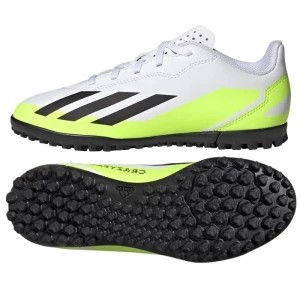 Zdjęcie produktu Buty piłkarskie adidas X Crazyfast.4 Tf Jr IE4066 białe białe