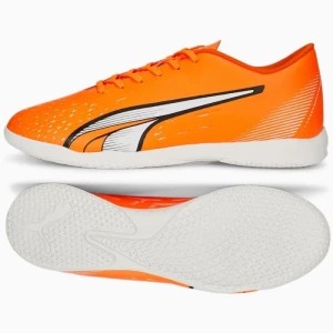 Zdjęcie produktu Buty piłkarskie Puma Ultra Play It 107227 01 pomarańczowe pomarańcze i czerwienie