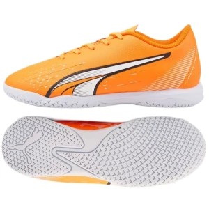 Zdjęcie produktu Buty piłkarskie Puma Ultra Play It  107237 01 pomarańczowe pomarańcze i czerwienie