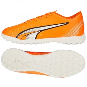 Zdjęcie produktu Buty piłkarskie Puma Ultra Play Tt M 107226 01 pomarańczowe pomarańcze i czerwienie