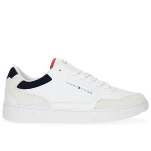 Zdjęcie produktu Buty Tommy Hilfiger Basket Core Lth Mix Ess FM0FM05058-YBS - białe