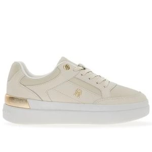 Zdjęcie produktu Buty Tommy Jeans Feminine Court Sneaker FW0FW08126-ACG - beżowe