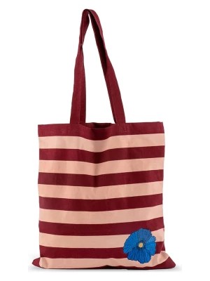 Zdjęcie produktu Byon Shopper bag "Leya" w kolorze bordowo-jasnoróżowym - 44 x 40 cm rozmiar: onesize