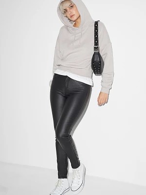 Zdjęcie produktu C&A CLOCKHOUSE-spodnie materiałowe-średni stan-skinny fit, Czarny, Rozmiar: 34