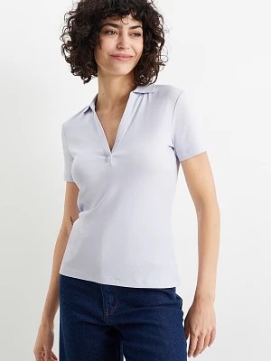 Zdjęcie produktu C&A Koszulka polo basic, Niebieski, Rozmiar: XL