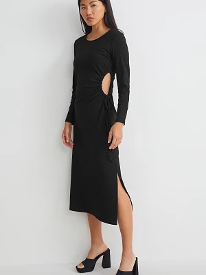 Zdjęcie produktu C&A Podkreślająca figurę sukienka, Czarny, Rozmiar: M