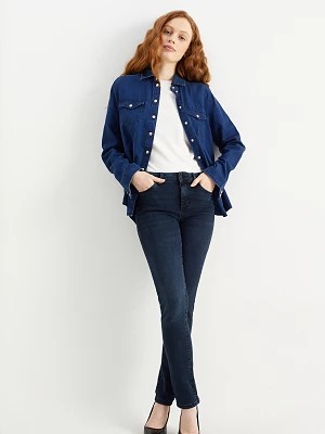 Zdjęcie produktu C&A Slim jeans-średni stan-LYCRA®, Niebieski, Rozmiar: 34