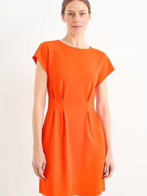 Zdjęcie produktu C&A Sukienka fit & flare, Pomarańczowy, Rozmiar: S