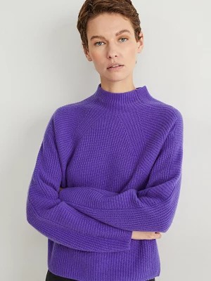 Zdjęcie produktu C&A Sweter kaszmirowy, Purpurowy, Rozmiar: XS