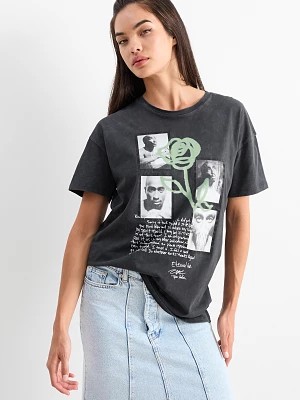 Zdjęcie produktu C&A T-shirt-Tupac, Szary, Rozmiar: XS