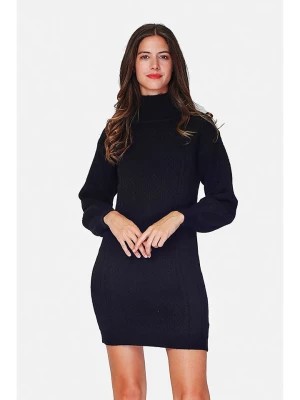 Zdjęcie produktu C& Jo Sukienka dzianinowa w kolorze czarnym rozmiar: 42