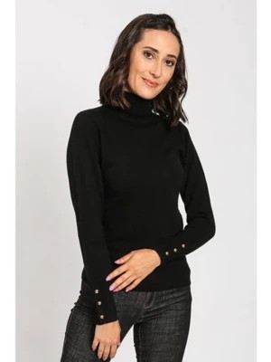 Zdjęcie produktu C& Jo Sweter w kolorze czarnym rozmiar: M