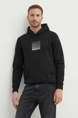 Zdjęcie produktu Calvin Klein bluza męska kolor czarny z kapturem z aplikacją K10K113087